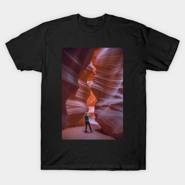 Antelope Canyon T-Shirt by dawn2dawn